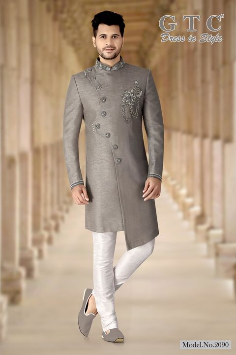 Magnificent GTC- Classic Wedding Sherwani  uploaded by AMBE COLLECTIONS  on 10/12/2021