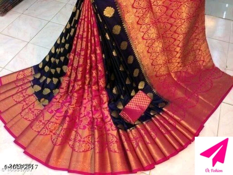 Trendy attractive sarees uploaded by business on 10/12/2021