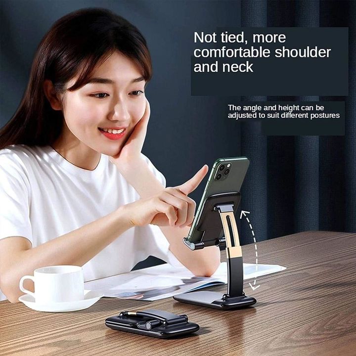 Foldable mobile stand holder support all smartphones uploaded by Be Better  on 10/12/2021