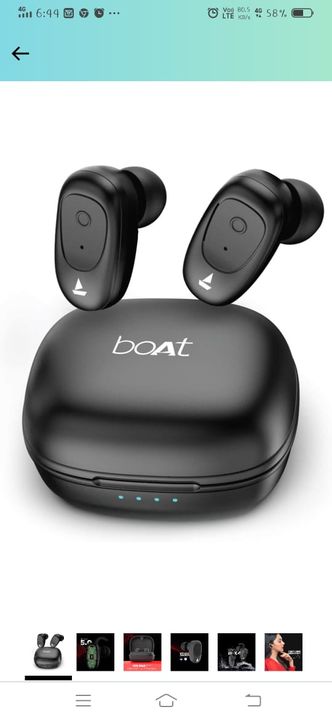 Boat earphones  uploaded by business on 10/12/2021