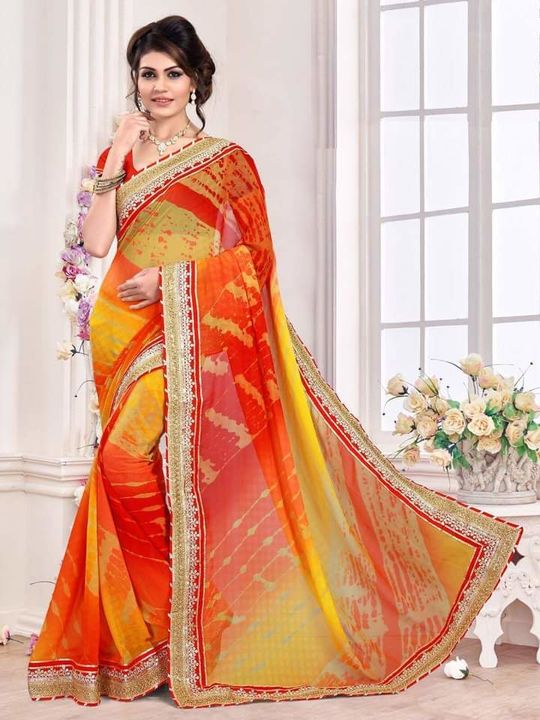 Post image Latest designer sarees are available Contact me on what's app 7417370154