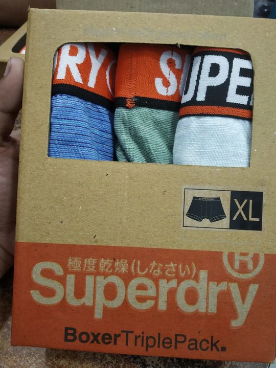 Superdry underwear mens og uploaded by Arshi surplus garments on 10/12/2021