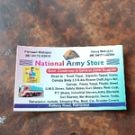 Business logo of NATIONAL ARMY STORE