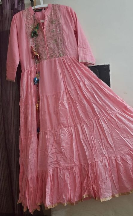 Post image I want 20 Pieces of Floor length anarkali.
Below are some sample images of what I want.