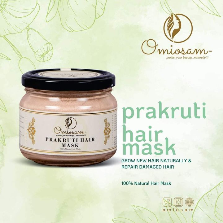 Prakruti hair mask uploaded by Omiosam naturals on 10/13/2021