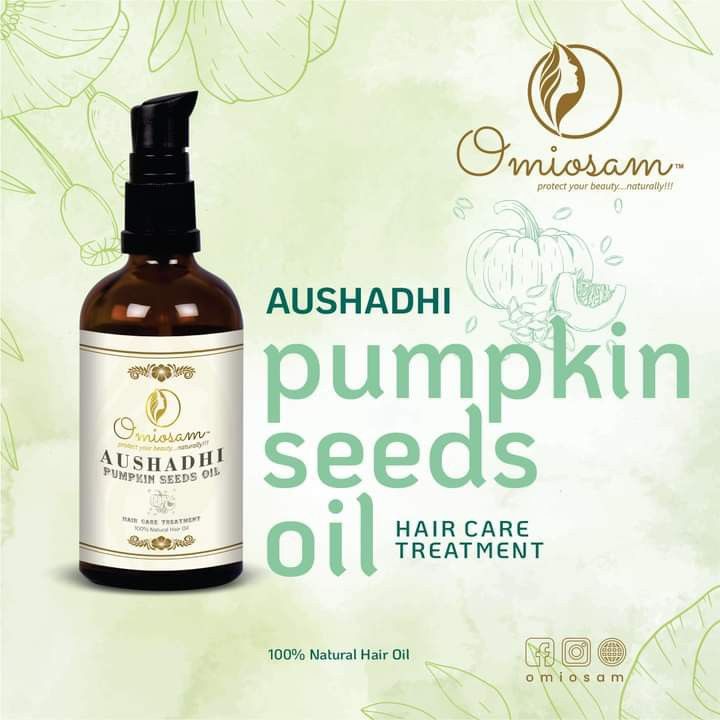 Pumpkin seeds hair oil uploaded by business on 10/13/2021