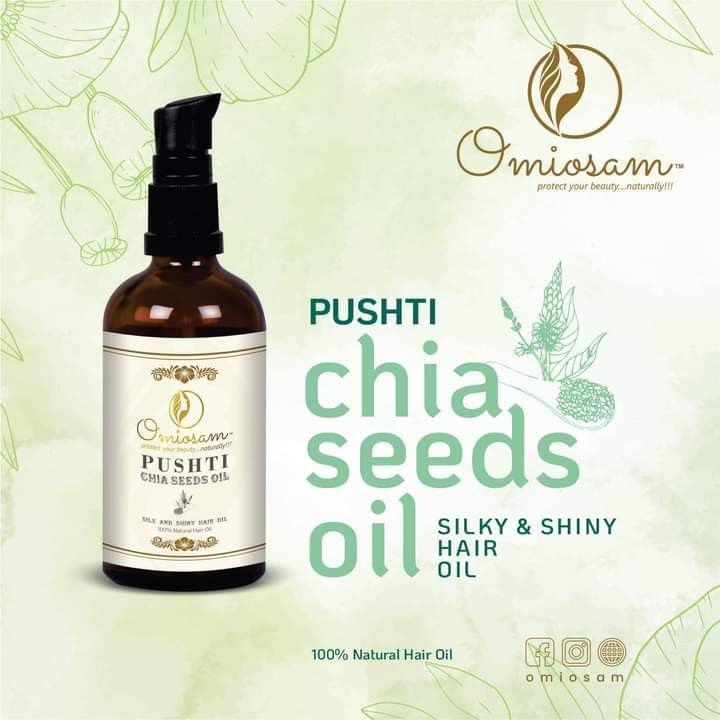 Chia seeds hair oil uploaded by business on 10/13/2021