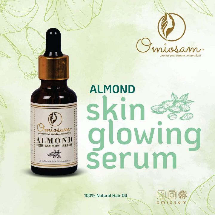 Almond skin glowing serum uploaded by Omiosam naturals on 10/13/2021