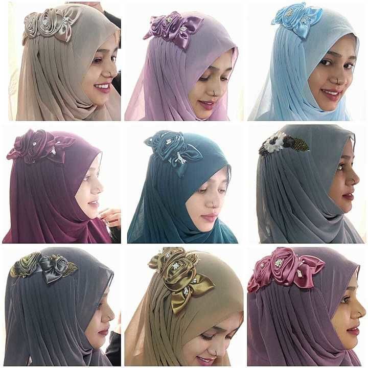 Wondering hijab scawf uploaded by Zulekha womans clothings on 9/15/2020