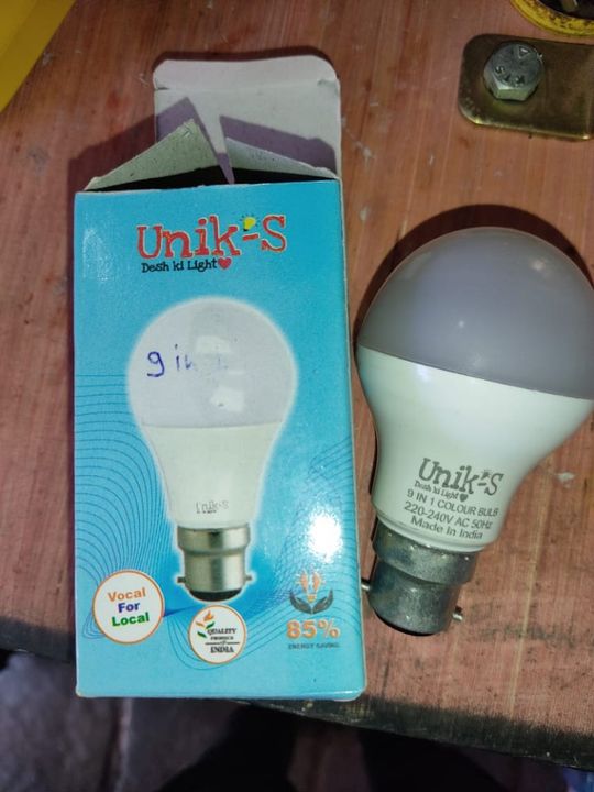 9 in 1 colour Bulb  uploaded by business on 10/13/2021