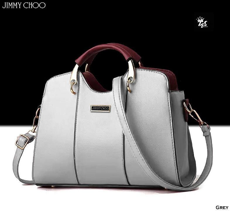 BRAND - *JIMMY CHOO*
*_High Quality Bag_*

*PRICE - 699+ 

STOCK - Available in 6 colours uploaded by N&M collection's on 9/15/2020