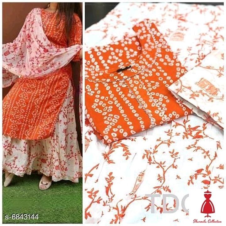 Rayon cotton kurta set uploaded by Sharmila collection  on 9/15/2020