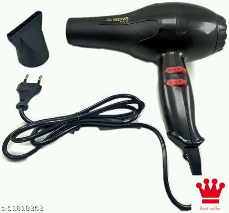 Post image Premium quality hairdryer.   Low  and high heat double switch.   Don't damage your hair Free home delivery Cod available For more info. 9517020605