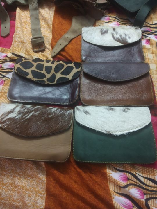 Leather side bag's uploaded by business on 10/13/2021