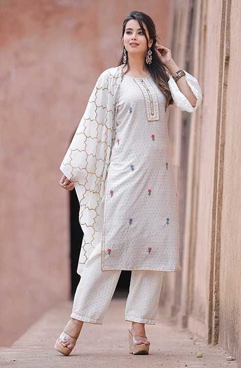 White Kurti uploaded by business on 9/15/2020