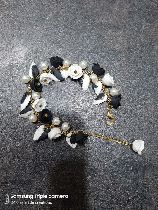 Handmade polyester jewellery uploaded by business on 10/14/2021