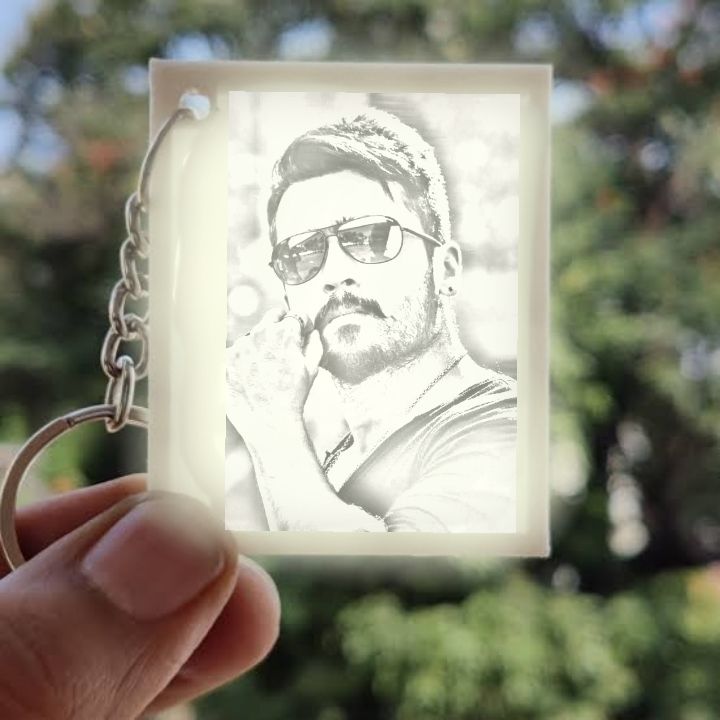 Surya 3d key chain lithophane  uploaded by business on 10/14/2021