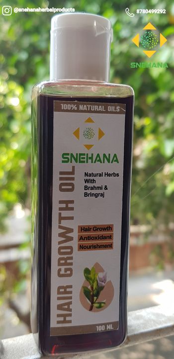 Hair Growth Oil uploaded by Snehana Herbals on 10/14/2021