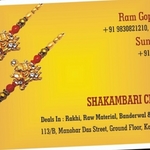 Business logo of Shakambari Creation