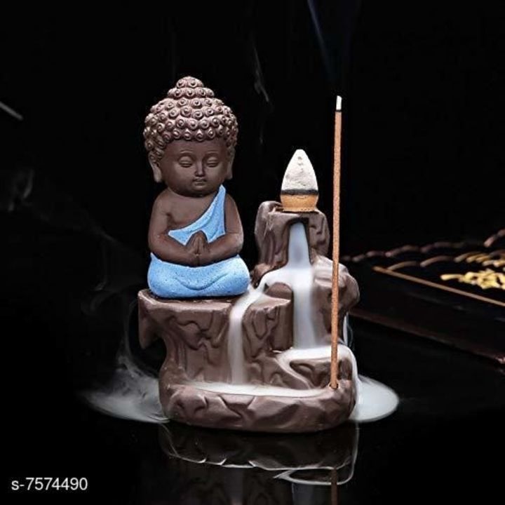 Craft emporio smoke backflow cone incense holder and 10 free smoke backflow  uploaded by ONLINESHOP YOUR on 10/14/2021
