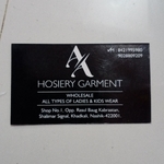Business logo of AA Hosiery garment