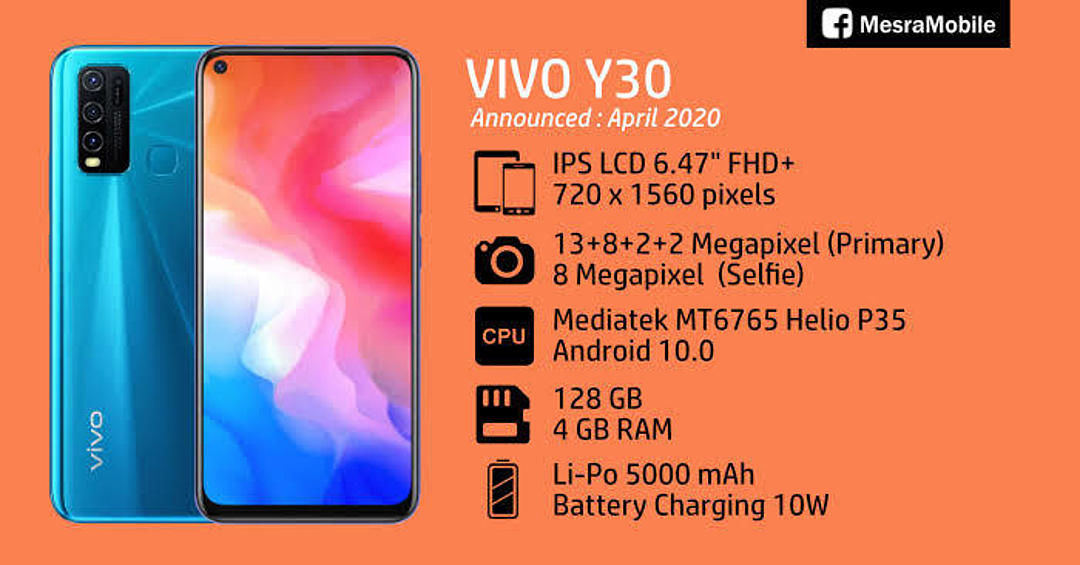 Vivo Y30 uploaded by business on 9/15/2020