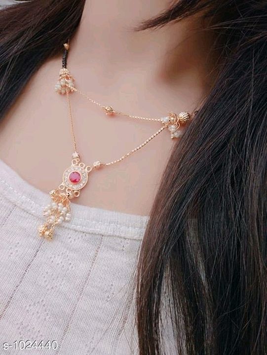 ladies beautiful alloy mangalsutra uploaded by business on 9/16/2020