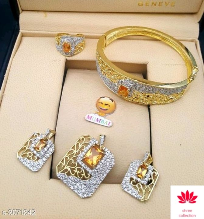 Catalog Name:*Princess Fancy Jewellery Sets*
Base Metal: Alloy
Plating: 1Gram Gold
Stone Type: Artif uploaded by Shree collection  on 10/14/2021