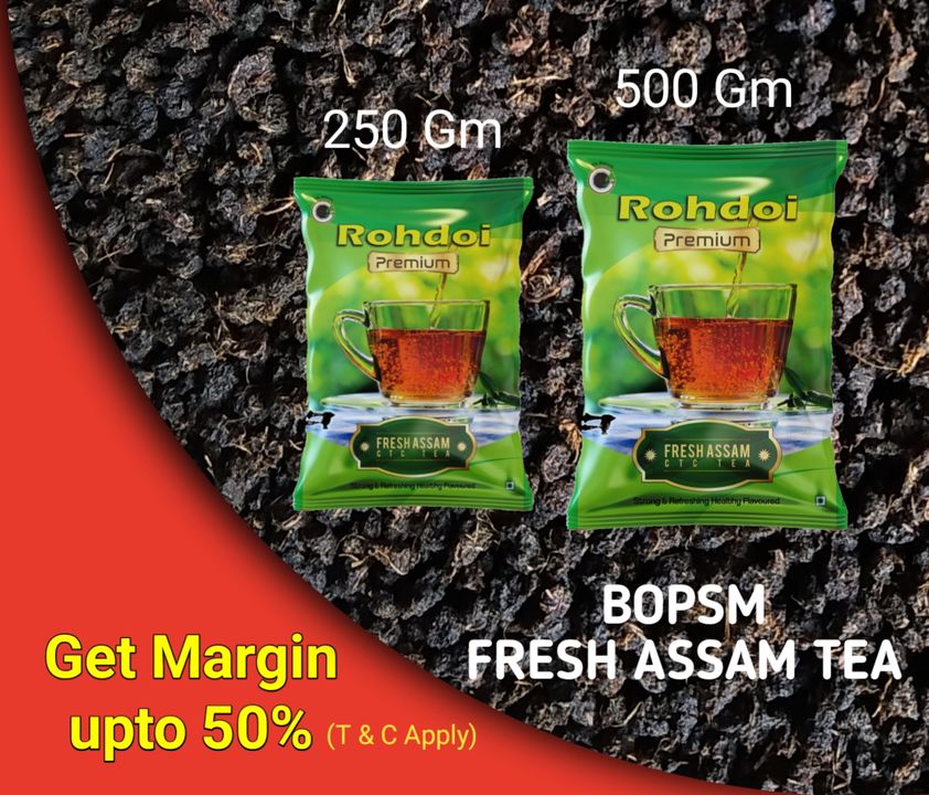 Rohdoi Premium Assam CTC Black Tea 60 Gm - 500 Gm uploaded by 🇮🇳 Rohdoi Enterprise on 10/14/2021