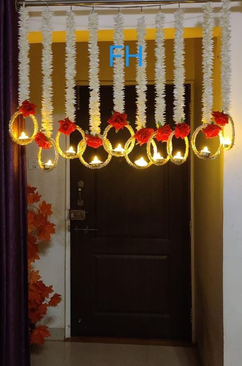 Mogra Garland T-light holder uploaded by Radhakrishna Decor on 10/14/2021