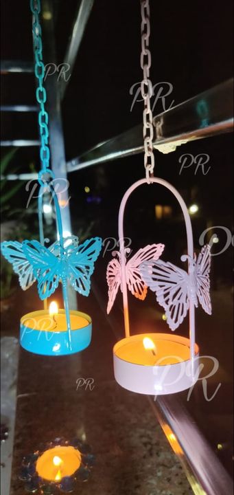 Butterfly T-light holder uploaded by Radhakrishna Decor on 10/14/2021