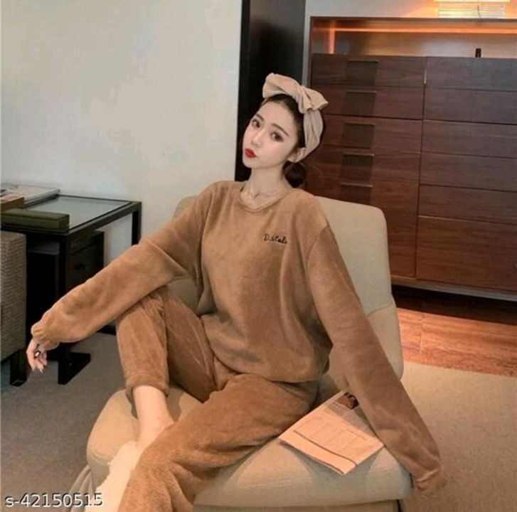 Women Woolen Night Suit for Winters uploaded by business on 10/15/2021