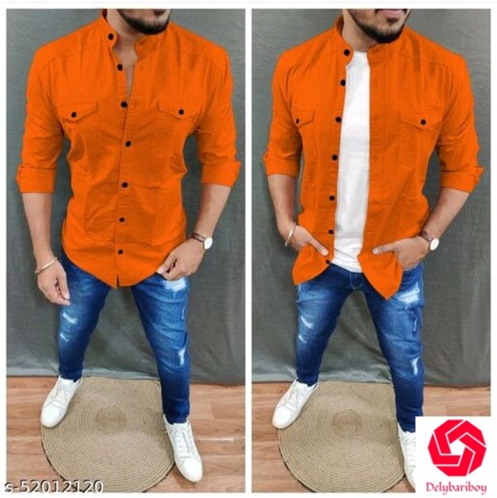 Shirt for men stylish  uploaded by Delivery boy on 10/15/2021