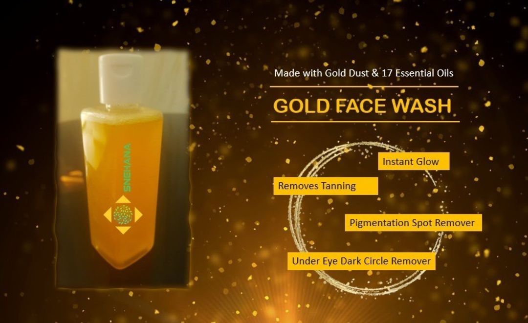 Gold Facewash  uploaded by Snehana Herbals on 10/15/2021