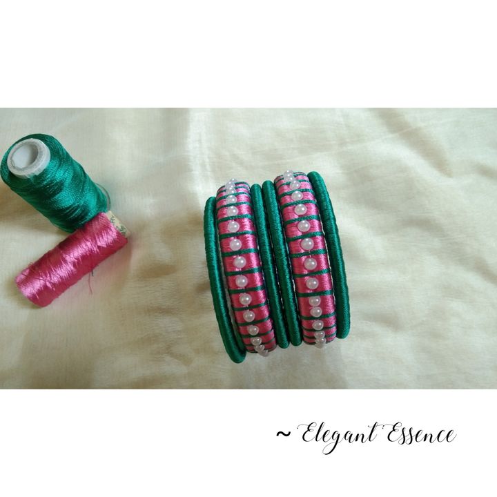 Silkthread bangles uploaded by business on 10/15/2021