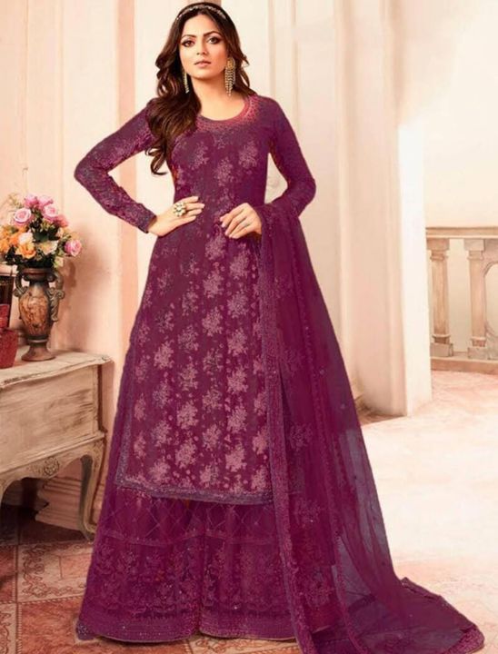 Lehenga style suit  uploaded by business on 10/15/2021