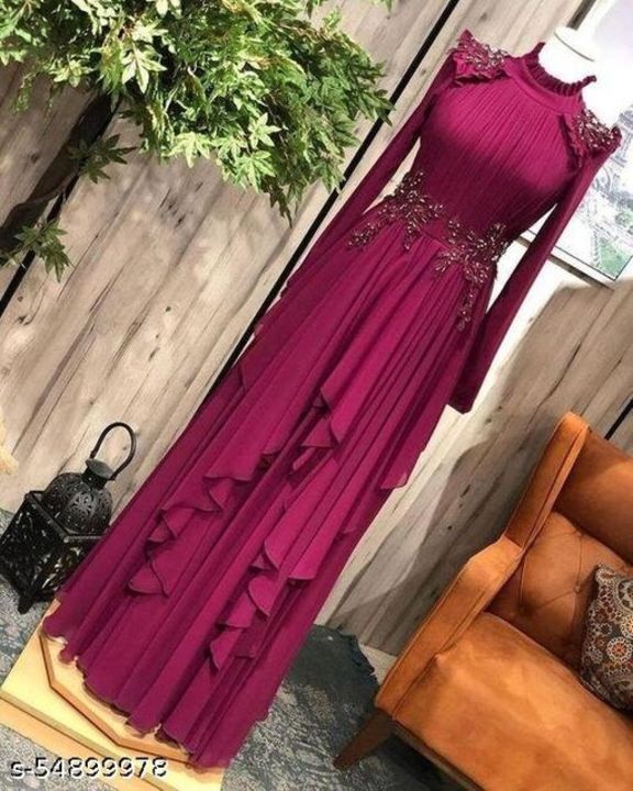 Product image of Trendy Graceful Women Gowns
Fabric: Net
Sizes:
Free Size (Bust Size: 38 in, Length Size: 56 in) 
S (, price: Rs. 1499, ID: trendy-graceful-women-gowns-fabric-net-sizes-free-size-bust-size-38-in-length-size-56-in-s-65185434