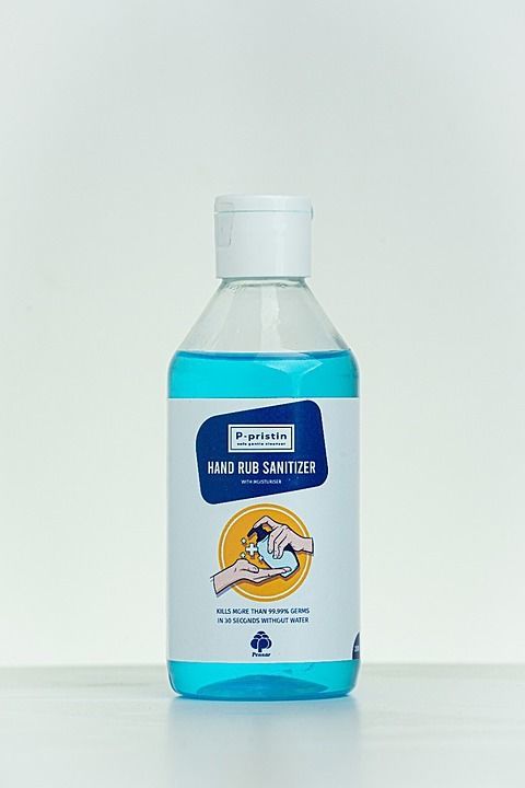 Sanitizer liquid- 200 ml normal cap. Price including GST and freight to any location in India uploaded by business on 9/16/2020