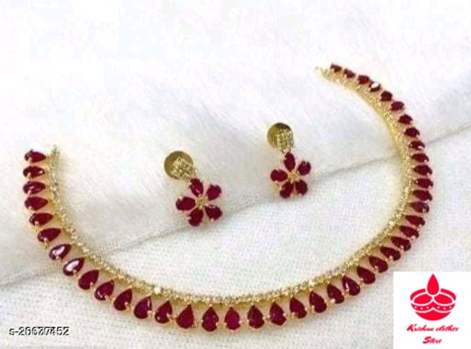 Necklace uploaded by Krishna clothes store on 10/15/2021
