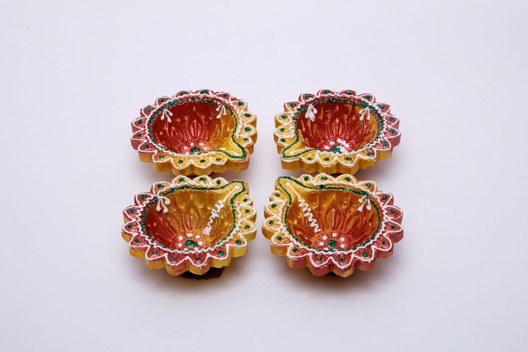 Handcrafted Mitti diya pack of 4 uploaded by business on 10/15/2021
