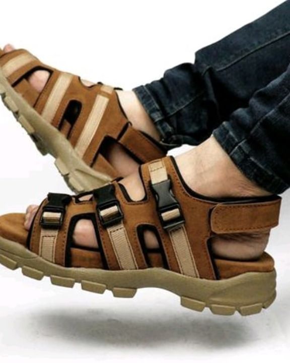 Sandals for men uploaded by Aanchal Choudhary on 10/15/2021