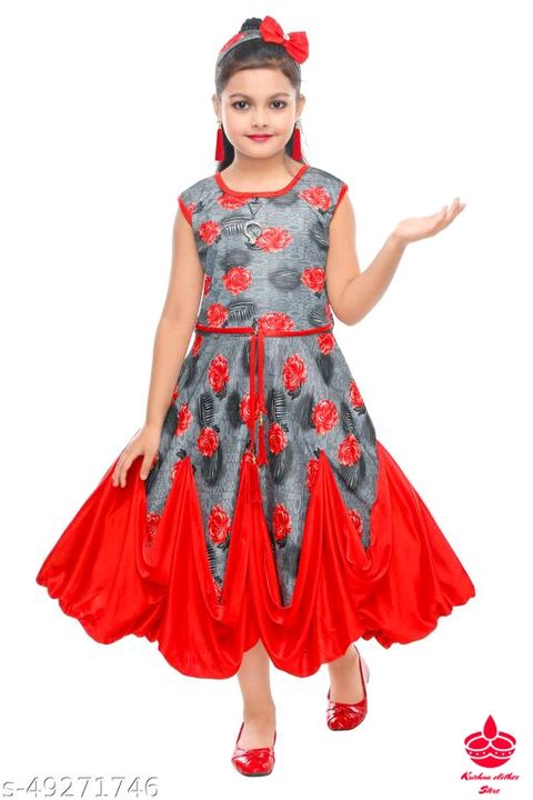 Kids girls frock uploaded by Krishna clothes store on 10/16/2021