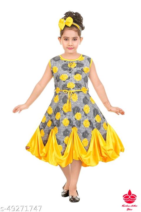 Product image with price: Rs. 500, ID: kids-girls-frock-9fc2ba69