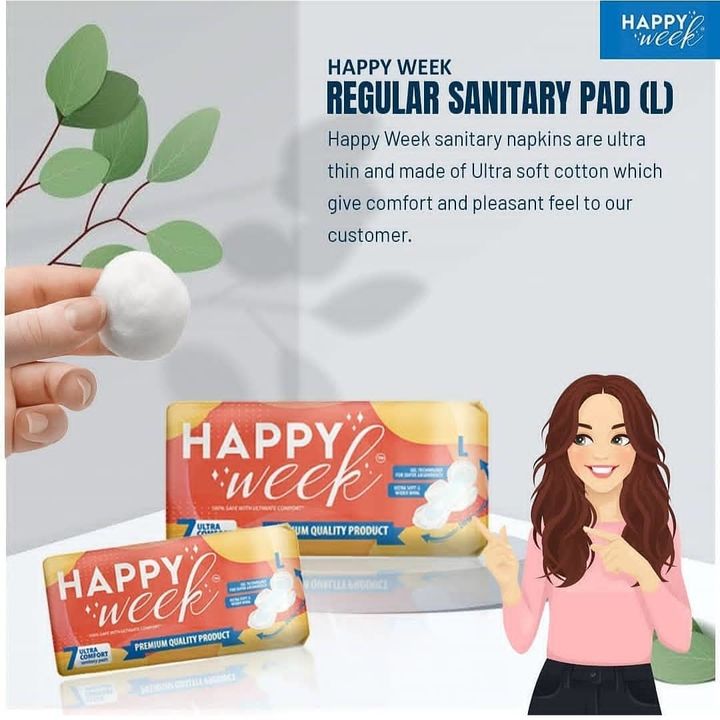 Happyweek Sanitary Pad uploaded by business on 10/16/2021