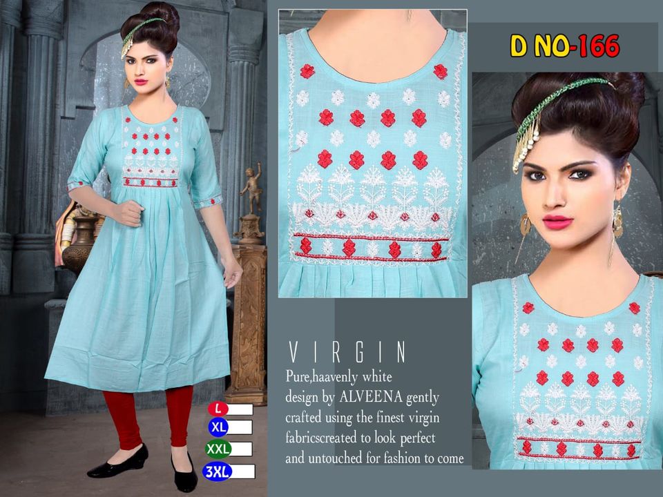 Nayra kurti  uploaded by Karnavati apparels on 10/16/2021