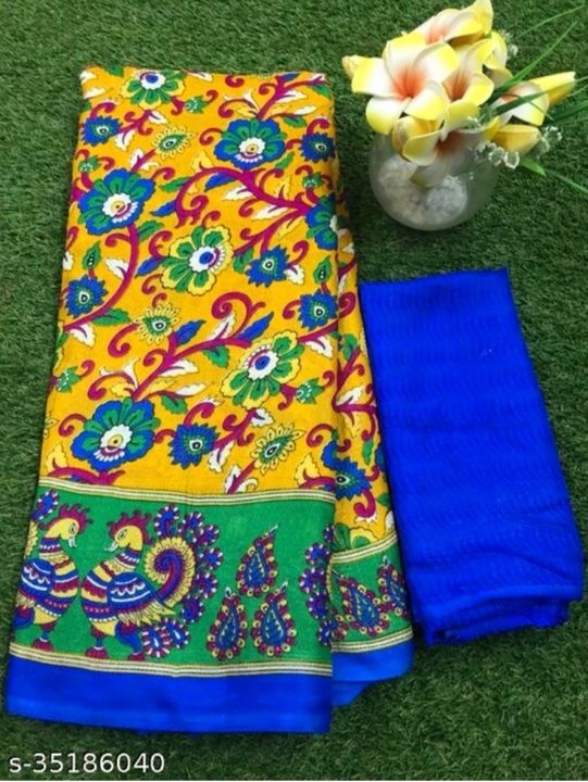 Fashionable Printed Sarees uploaded by business on 10/16/2021