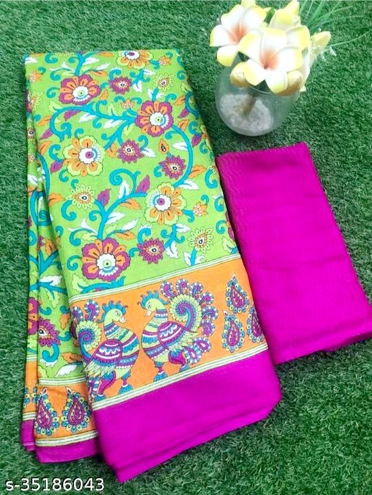 Fashionable Printed Sarees uploaded by business on 10/16/2021