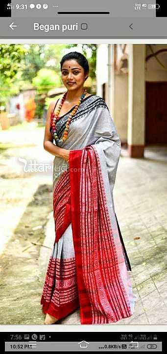 Begampuri pure cotton with blouse piece uploaded by Unnati saree khuthir on 9/16/2020