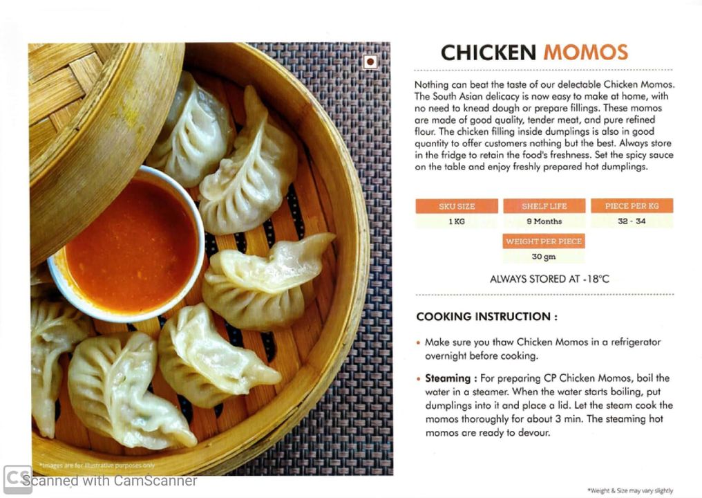 Chicken momos uploaded by FRY & EAT on 10/16/2021