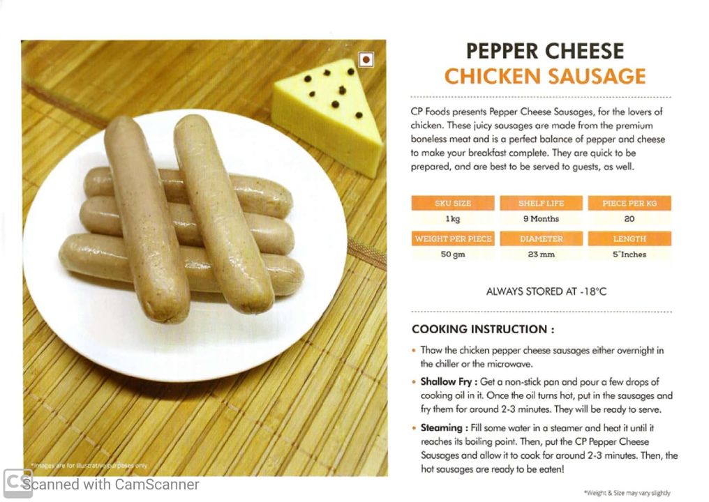 Chicken pepper sausage  uploaded by business on 10/16/2021